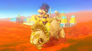 What If Bowser Turned the Floor Lava in Super Mario Odyssey - Cap, Cascade & Sand Kingdom