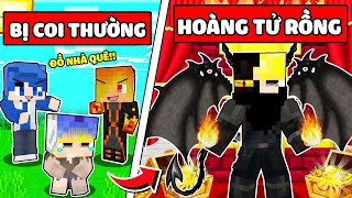 TÔ GÀ EM BÉ BỊ COI THƯỜNG CHUYỂN SINH THÀNH HOÀNG TỬ RỒNG TRONG MINECRAFT*TÔ GÀ TRỞ THÀNH VUA RỒNG