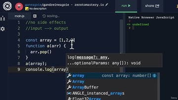 JavaScript Adv Concepts Functional Programming 0704 Pure Functions