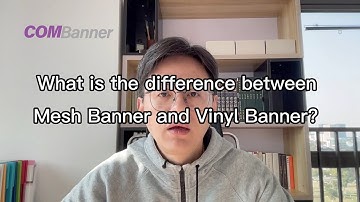 COMAX, What is the difference between PVC Coated Mesh Banners and Vinyl Banner?  China Manufacturer