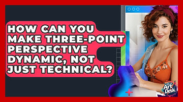 How Can You Make Three-point Perspective Dynamic, Not Just Technical? - The Virtual Art Desk