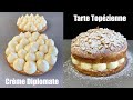 La Crema Diplomática y la "Tarte Tropezienne"/ The Diplomatic Cream and the "Tarte Tropézienne"