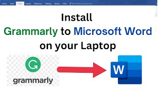 How to add Grammarly to Microsoft Word | install | How to Download & Install Grammarly for MS Word