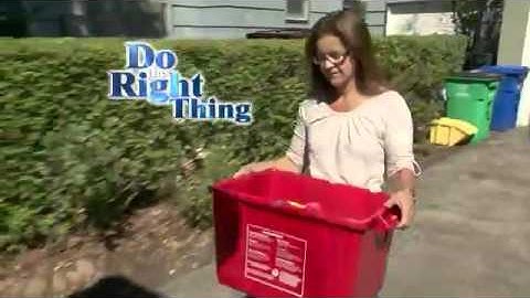 Do the right thing: Disposing of hazardous products