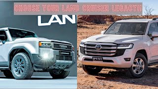 2024  Toyota Land Cruiser 250 Vs Toyota Land Cruiser 300 | Choose Your Land Cruiser Legacy