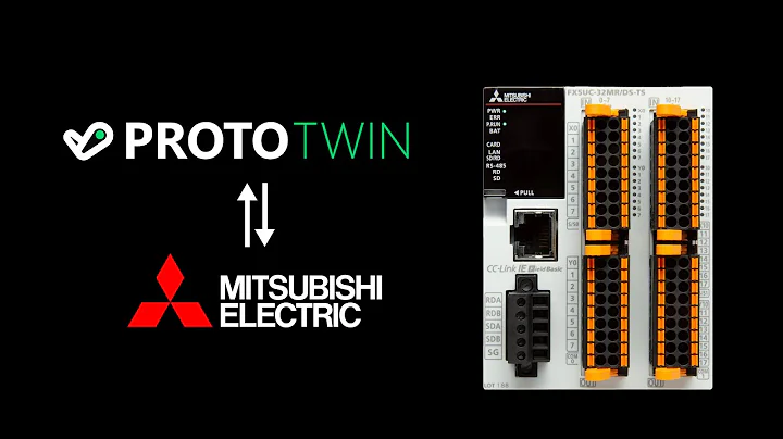 Connect to Mitsubishi PLC using MELSEC | Virtual Commissioning