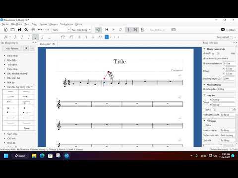 Video Cách viết nốt nhạc hình ô vuông, dấu gạch thẳng đứng - youtube