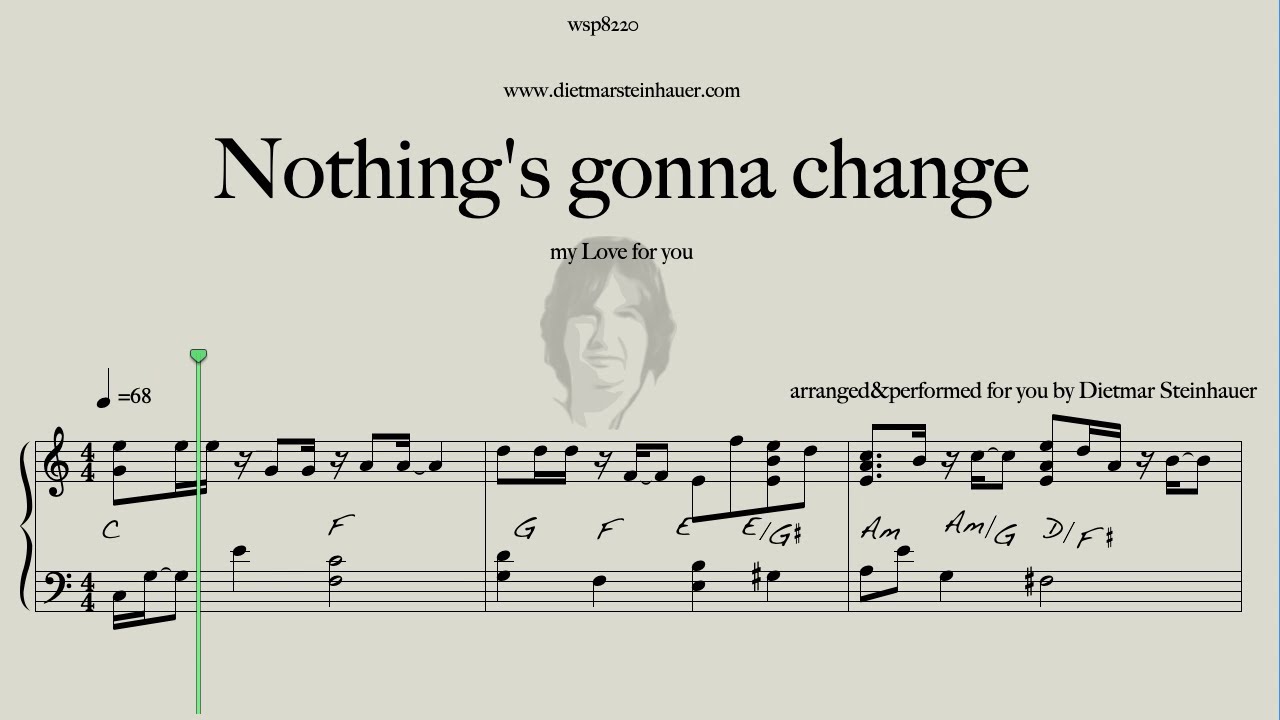 Nothing Gonna Change My Love For You übersetzung Nothing's gonna change my Love for You - George Benson Chords - Chordify