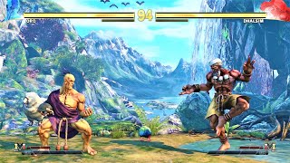 Oro vs Dhalsim (Hardest AI) - Street Fighter V