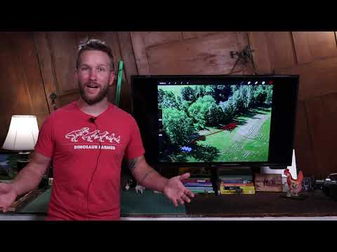 Broiler Farm - Drone Grazing - June 2021