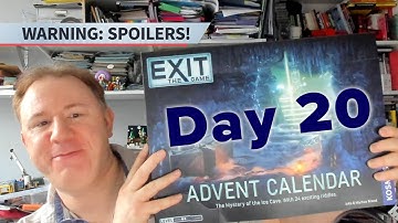 Exit the Game Advent Calendar Day 20 - The Mystery of the Ice Cave