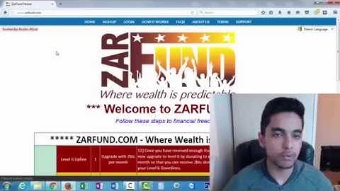 ZarFund   signup in english full video