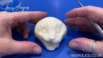 Modeling a Kitten Head with Modeling Chocolate