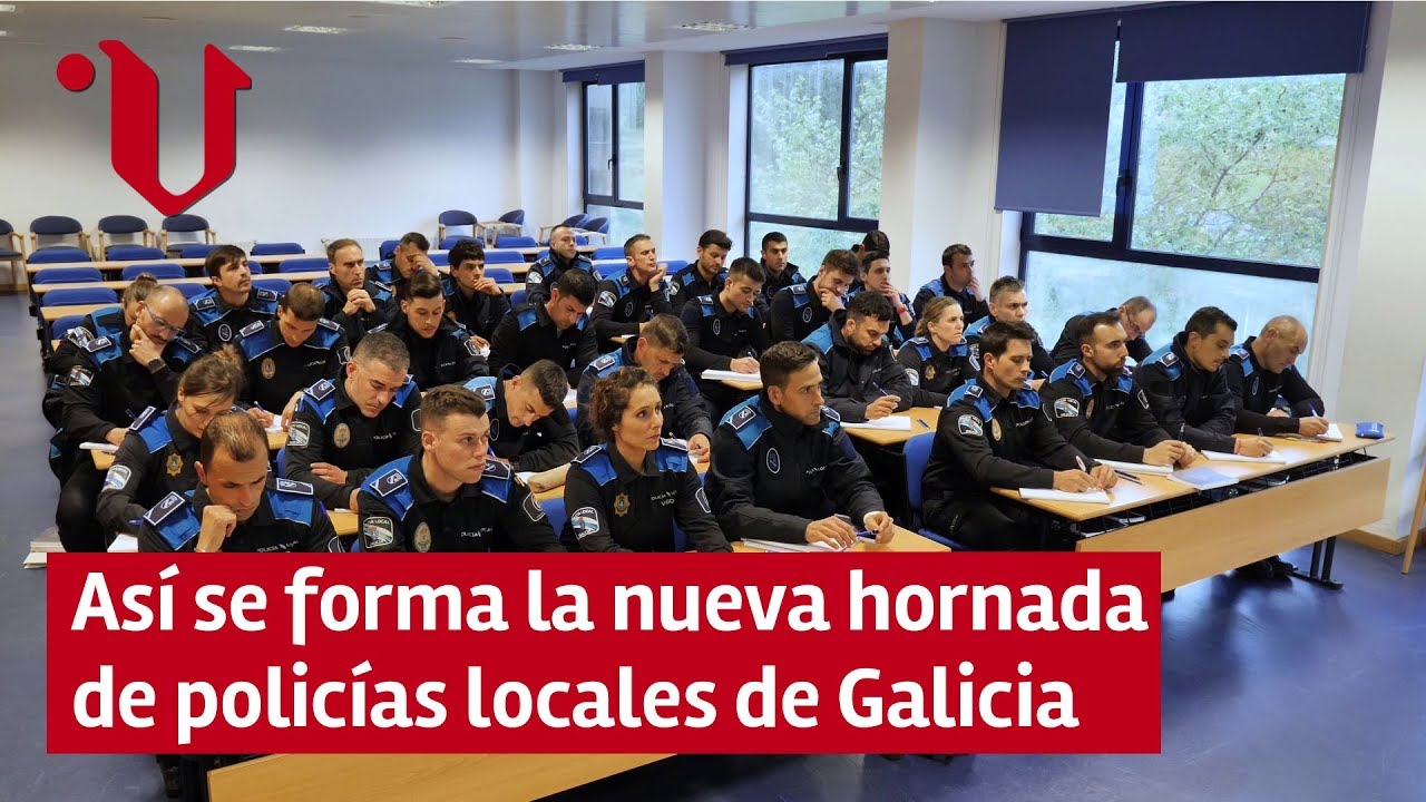 🚓👮‍♂️👮‍♀️ POLICÍA | Así se forma la nueva hornada de policías locales de Galicia
