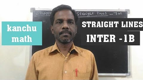 INTER -1B MATHS IMPORTANT QUESTIONS 7MARKS STRAIGHT LINES