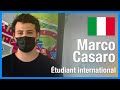 Marco casaro  un tudiant italien en change erasmus  lutt pour le semestre p21