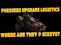 War commander where are the pursuers upgrade logistics  kixeye