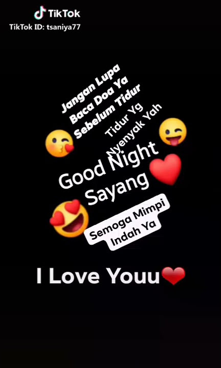 Good night sayang