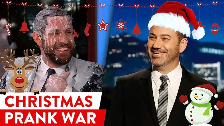 Epic Prank Battle: John Krasinski vs Jimmy Kimmel! |⭐ OSSA