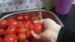 طريقة تخزين الطماطم بالبصل جاهزة لفترة طويلة فى الفريزر 2021