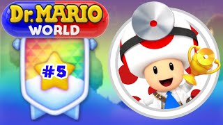 Dr Mario World Versus Mode Season 7 Gameplay #5: Dr. Toad
