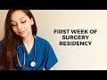 WEEK AS A SURGEON (intern year)