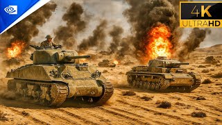 Desert Tank Assault at Libya 1943 | [4K 60FPS] Gameplay - Call of Duty 2