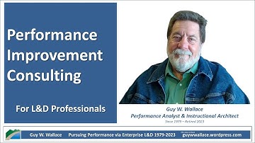 Performance Improvement Consulting and EPPI Thinking
