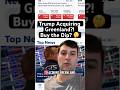 Markets dip after Trump & Greenland news… panic or opportunity? 👀📉 #stocks #stockmarket #trump