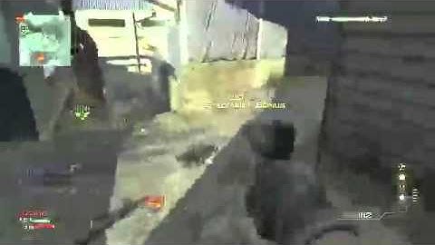 MW3 Silenced G18 Moab!