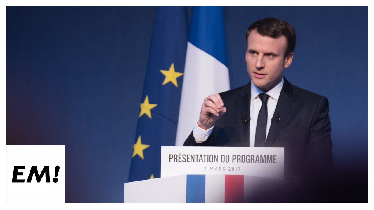 Présentation du programme Emmanuel MACRON YouTube