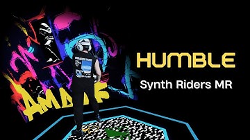 Synth Riders MR Gameplay | Kendrick Lamar – HUMBLE. (Meta Quest)