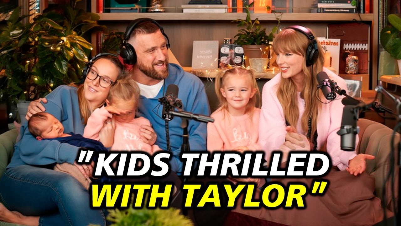 Kylie Kelce Shares the Cringe-Worthy Moments Her Daughters Have with Travis Kelce & Taylor Swift!
