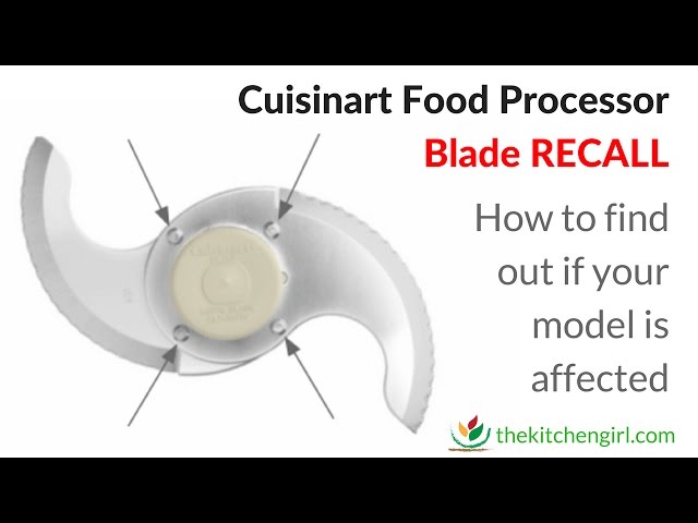 Cuisinart Recall: Why Haven't Customers Received Blade Replacements?