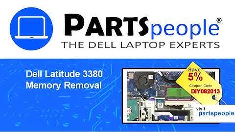 Dell Latitude 3380 (P12S001) Memory How-To Video Tutorial