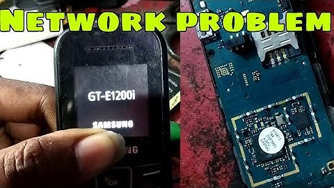 Samsung E1200i network problem solution👍👍100%working