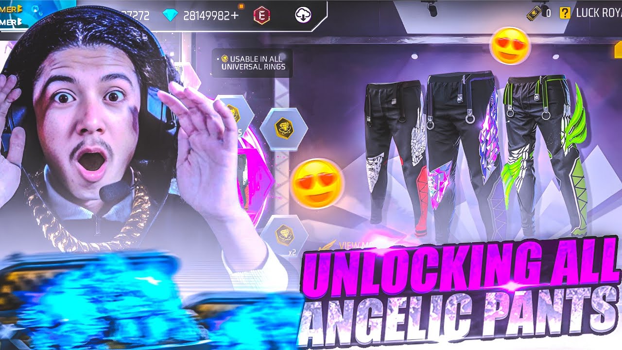 Finally Got The NEW ANGELIC PANT! 😍 | Diamond Spending | Free Fire Nepal - A4 Gamer