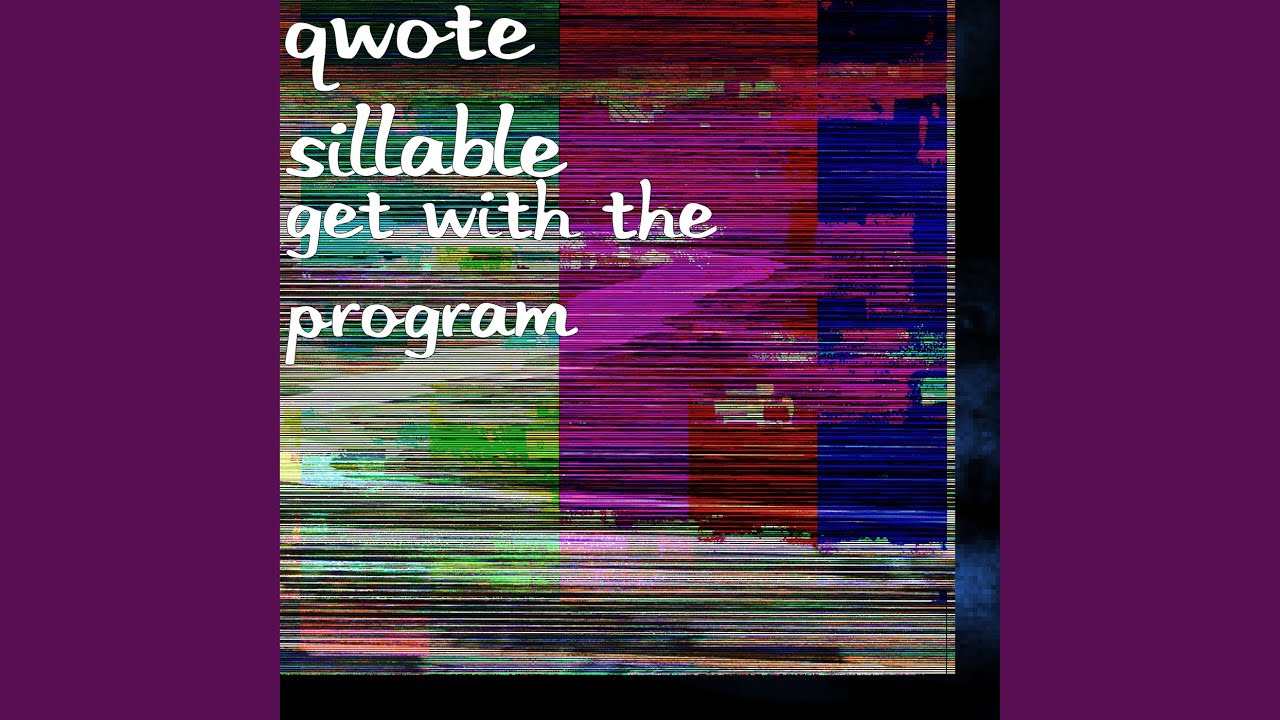 Get with the program youtube