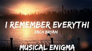 30 mins |  Zach Bryan - I Remember Everything feat. Kacey Musgraves  | Best Vibing Music