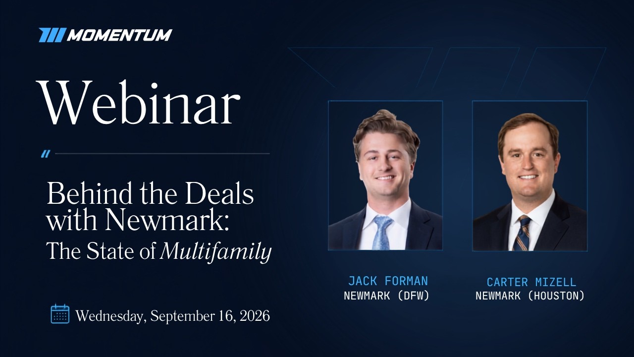 Webinar Recap: Behind The Deals with Newmark: The State of Multifamily