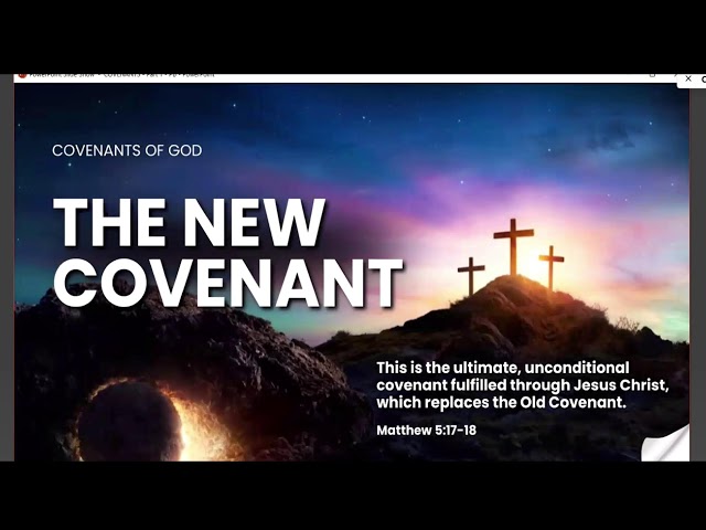 Covenant With God Through Jesus