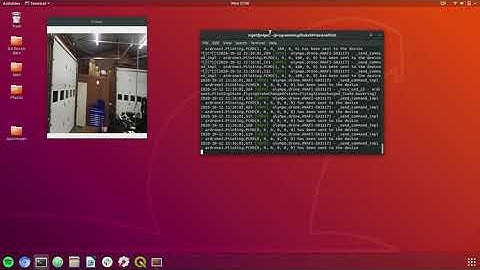Parrot Anafi drone with OpenCV feed and pre-trained neural network image classification