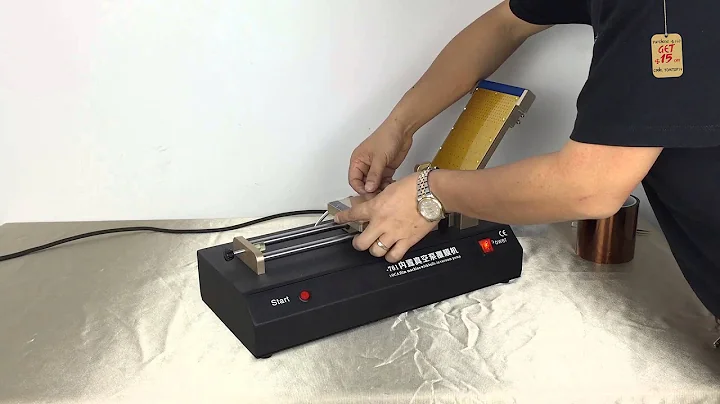 Practical Manual Mobile Phone OCA Glass Film Lamin...