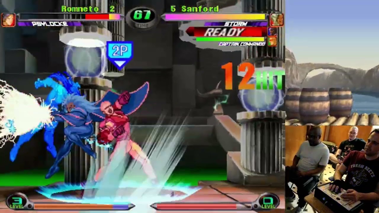 MvC2 [Sanford Til Dawn]: Sanford - Sent Unblockable to HSF Tag