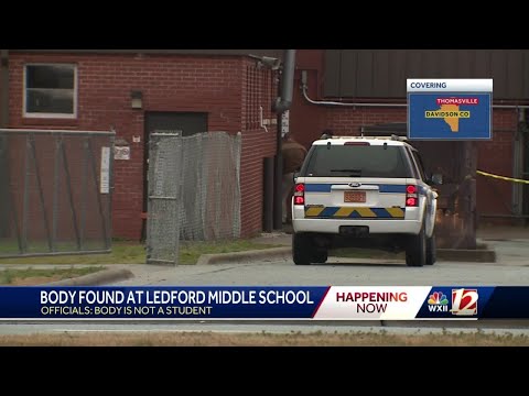 Body found on Ledford Middle School campus