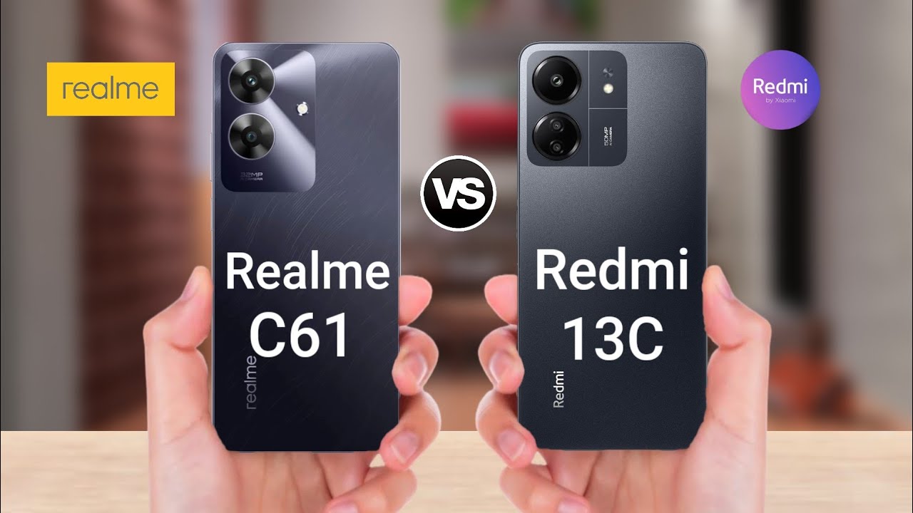 Redmi 13C vs realme C61: qual celular básico é melhor?