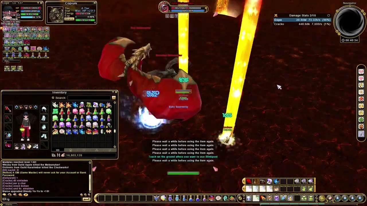 Flyff Universe - Red Meteonyker (Solo Elementor Run)