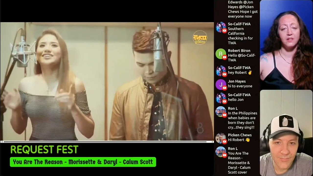 MORISSETTE - Daryl Ong -  You Are The Reason (Calum Scott Cover) Reaction Request Fest