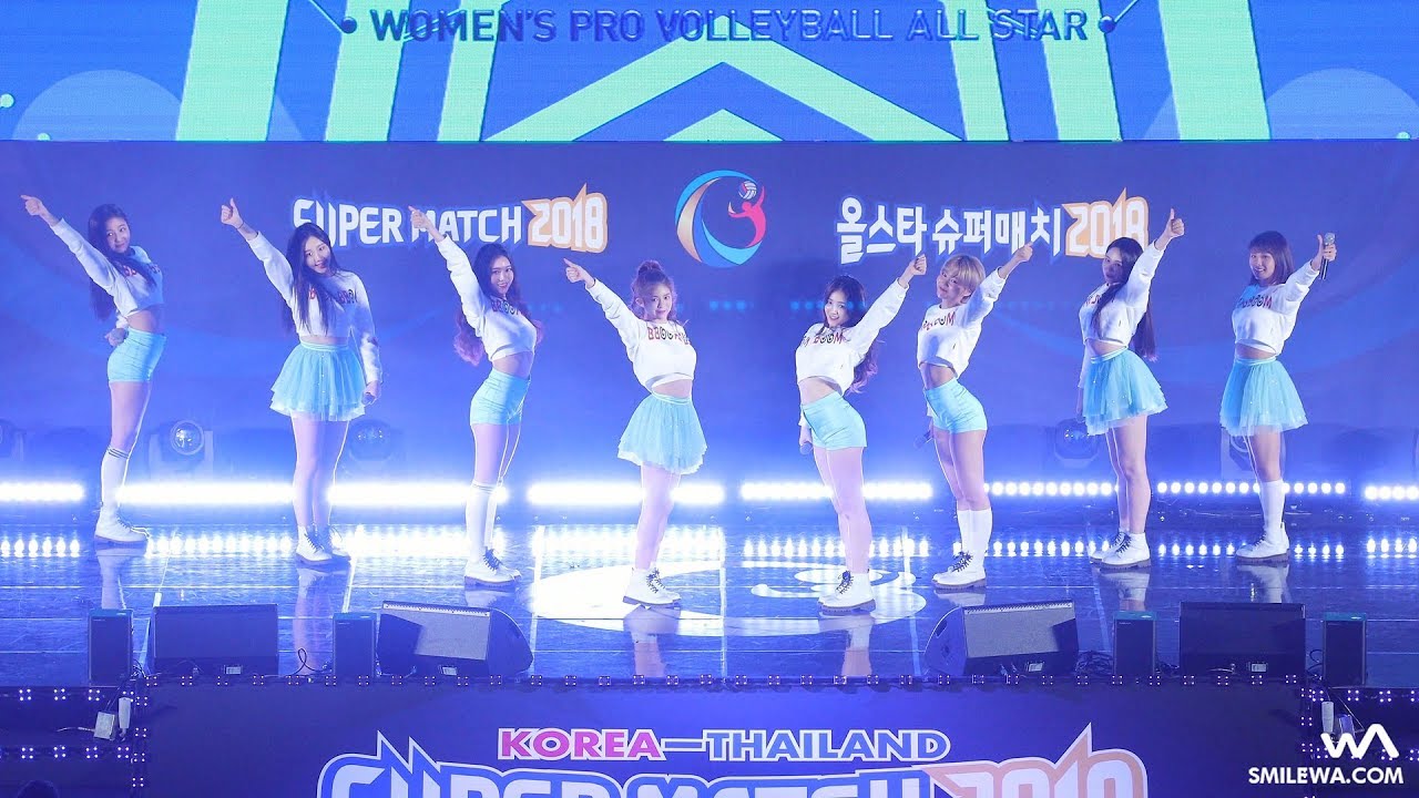 180408 모모랜드 (MOMOLAND) '뿜뿜 (BBoom BBoom)' 4K 직캠 @여자배구 올스타 슈퍼매치 4K Fancam by -wA-