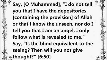 Surat Al-Anam - سورة الأنعام | Saad El Ghamidi سعد الغامدي [v 36 to 58] Part3